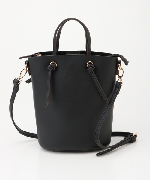Honeys（ハニーズ）の「ナローハンドルミニＢａｇ（ハンドバッグ・レディース・ブラック/レンガ/グリーン/グレイッシュベージュ/モカ/アイボリー/ベージュ・FREE）」の18枚目の写真