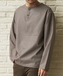 【2点セット】ヘンリーネックシャツＴインナーセット