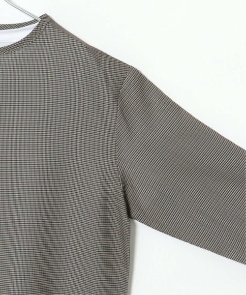 ikka(イッカ)の「【2点セット】ヘンリーネックシャツTインナーセット(シャツ/ブラウス・メンズ・スモークグレー/ネイビー/その他1・S/M/L/XL)」の20枚目の写真