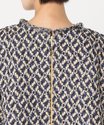 専用!新品☆ IENA GIOLICAジャガードワンピース 38 IENA（イエナ）の「＆NAVY GIOLICAジャガードワンピース（ワンピース