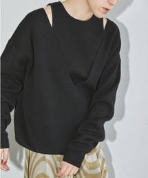 TODAYFUL - TODAYFUL Vネックバンドニット TODAYFUL（トゥデイフル）の「Uネックハンドニット（ニット