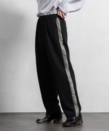 Adoon plain | 【Adoon plain】配色サイドライントラックパンツ(その他パンツ)
