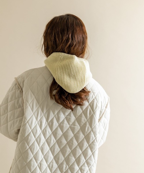 SMELLY（スメリー）の「ニットバラクラバ（ニットキャップ/ビーニー・レディース・ブラウン/グレー/アイボリー・-）」の16枚目の写真