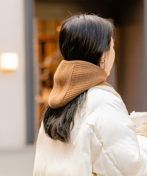 SMELLY（スメリー）の「ニットバラクラバ（ニットキャップ/ビーニー・レディース・ブラウン/グレー/アイボリー・-）」の17枚目の写真