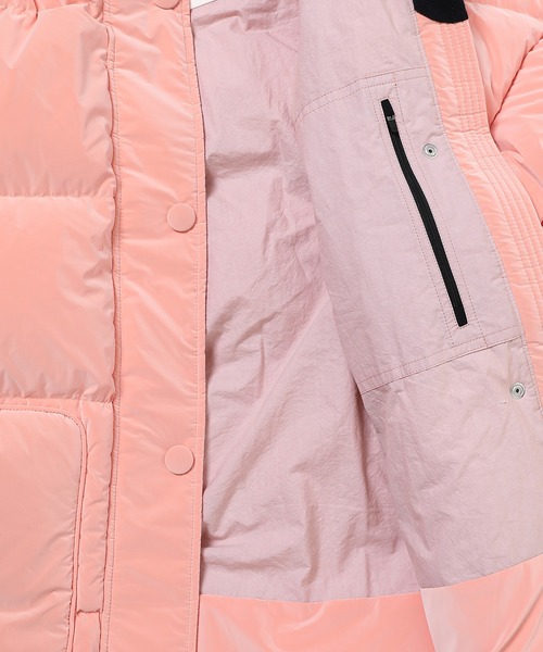 IENKI IENKI（イエンキイエンキ）の「Belted Puffer Jacket（ダウンジャケット/コート・レディース・ピンク/ブラック・S）」の5枚目の写真