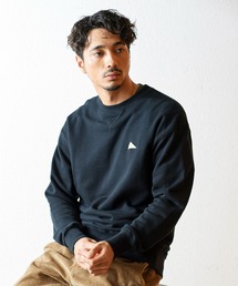 KELTY（ケルティ）の「KELTY　ミニロゴクルーネックスウェット KE22213048（スウェット・メンズ）」