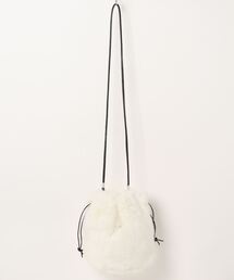 clear | ファー巾着バック ≪2022AW新作≫(ショルダーバッグ)