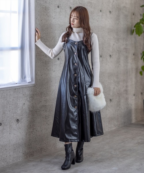 clear（クリア）の「ファー巾着バック（ショルダーバッグ・レディース・オフホワイト/グレー/グレイッシュベージュ・F）」の9枚目の写真