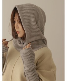 Re:EDIT | [WINTER COLLECTION]ニットバラクラバ(ニットキャップ/ビーニー)