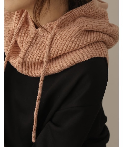 Re:EDIT（リエディ）の「[WINTER COLLECTION]ニットバラクラバ（ニットキャップ/ビーニー・レディース・アイボリー/グレー/グリーン/ベージュ/ブルー/ピンク/ブラック・FREE）」の16枚目の写真