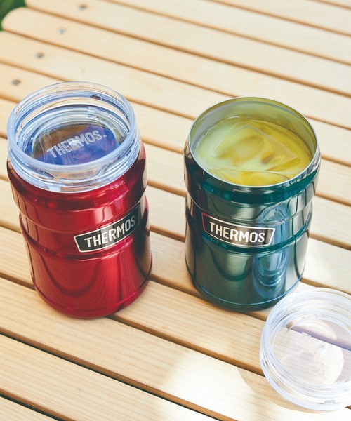 ROOPTOKYO(ループトウキョウ)の「THERMOS/サーモス 保冷缶ホルダー 0.35L タンブラー(グラス/マグカップ/タンブラー・メンズ・グリーン/ネイビー/レッド/シルバー・ONE SIZE)」の3枚目の写真