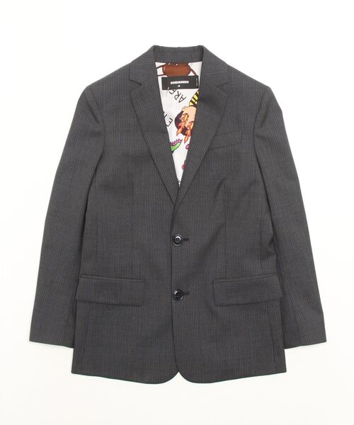 DSQUARED2(ディースクエアード)の「JACKETS /BOYFRIEND JKT /0221(テーラードジャケット・レディース・ダークグレー・36)」の1枚目の写真