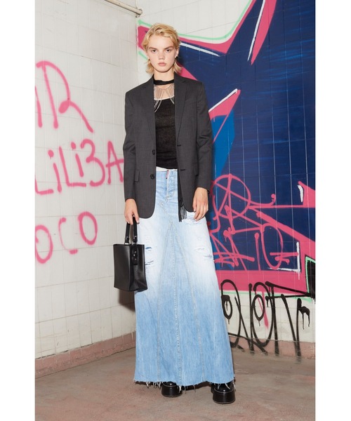 DSQUARED2(ディースクエアード)の「JACKETS /BOYFRIEND JKT /0221(テーラードジャケット・レディース・ダークグレー・36)」の4枚目の写真