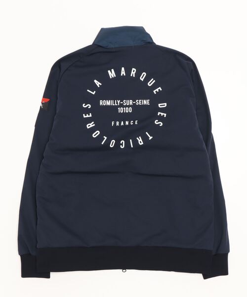 NANGA×Le Coq Sportif 限定コラボ ハイブリッドブルゾン le coq sportif golf 【NANGAコラボ】ハイブリッドブルゾン(HEAT NAVI