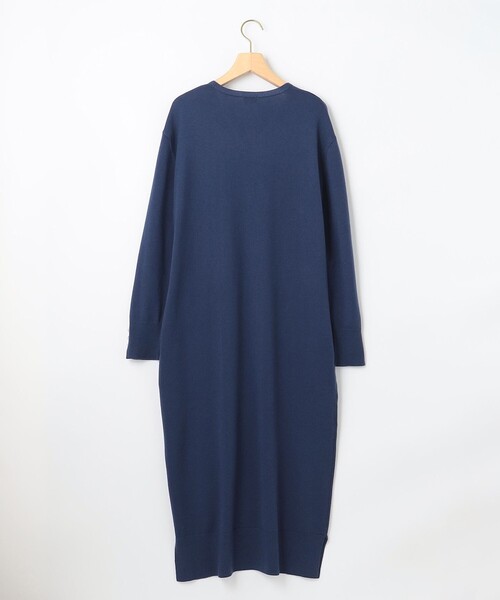 組曲（クミキョク）の「【洗える】Vネックニット ワンピース