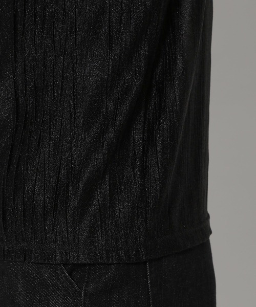 PAGEBOY（ページボーイ）の「ラメシアープリーツプルオーバー（Tシャツ/カットソー・レディース・ブラック/ラベンダー/オフホワイト・FREE）」の13枚目の写真