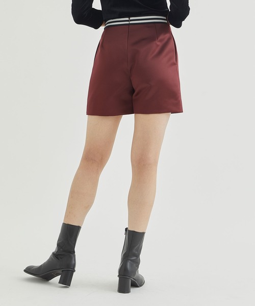 ボーダーズアットバルコニー SATIN SHORT PANTS BORDERS at BALCONY / ボーダーズアットバルコニー】SATIN SHORT PANTS