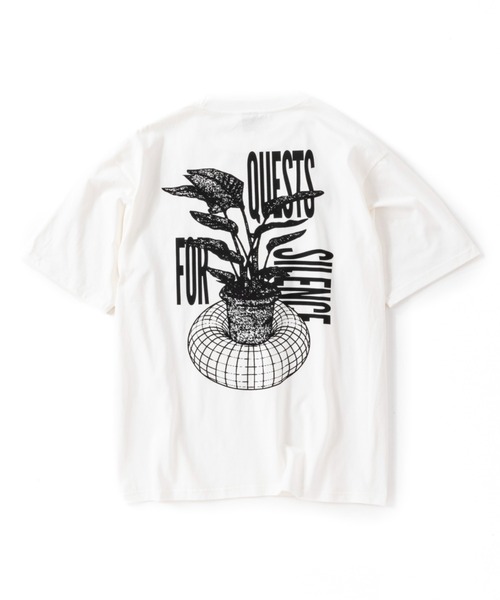 MANASTASH（マナスタッシュ）の「MANASTASH/マナスタッシュ/Ci Tee QUESTS（Tシャツ/カットソー・メンズ・ホワイト/ブラック・MEDIUM/LARGE/X-LARGE）」の2枚目の写真