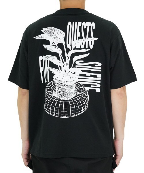 MANASTASH（マナスタッシュ）の「MANASTASH/マナスタッシュ/Ci Tee QUESTS（Tシャツ/カットソー・メンズ・ホワイト/ブラック・MEDIUM/LARGE/X-LARGE）」の6枚目の写真