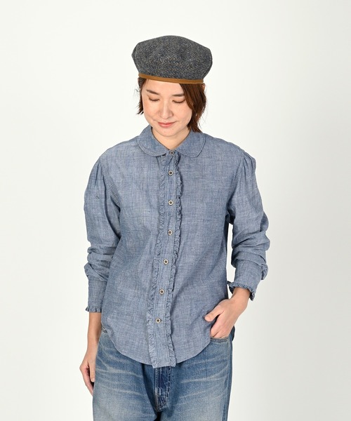 藍インドカディのアニーシャツ　サイズ2M 未着用 藍インドカディのアニーシャツ サイズ2M 未着用 - メルカリ