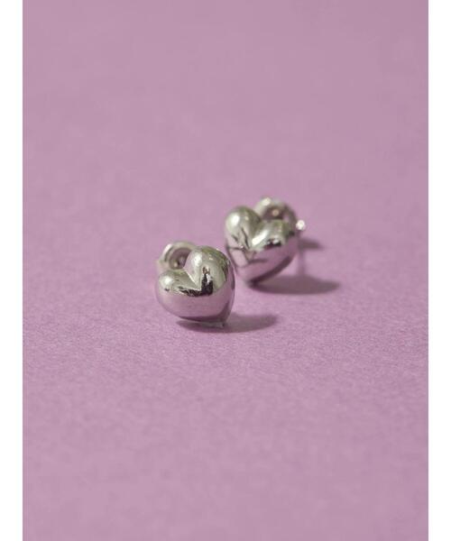 AMERICAN HOLIC（アメリカンホリック）の「プラァンプハートピアス（ピアス（両耳用）・レディース・ゴールド/シルバー・FREE）」の11枚目の写真