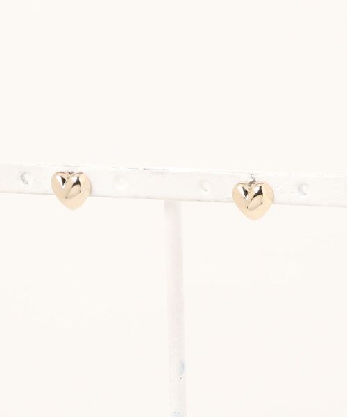 AMERICAN HOLIC（アメリカンホリック）の「プラァンプハートピアス（ピアス（両耳用）・レディース・ゴールド/シルバー・FREE）」の5枚目の写真