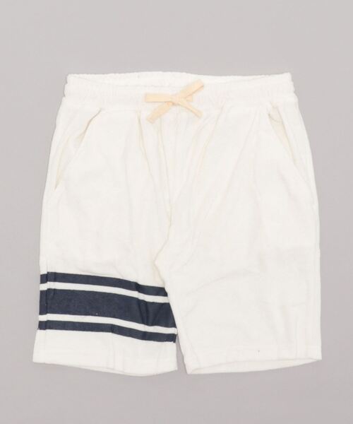 VIBGYOR（ヴィブジョー）の「バイル裾ラインショーツ(BL)（その他パンツ・メンズ・ブラック/アイボリー/ネイビー・MEDIUM/LARGE）」の2枚目の写真