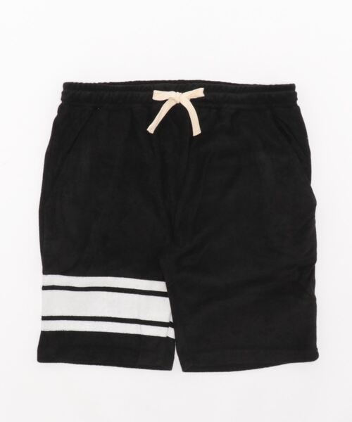 VIBGYOR（ヴィブジョー）の「バイル裾ラインショーツ(BL)（その他パンツ・メンズ・ブラック/アイボリー/ネイビー・MEDIUM/LARGE）」の3枚目の写真