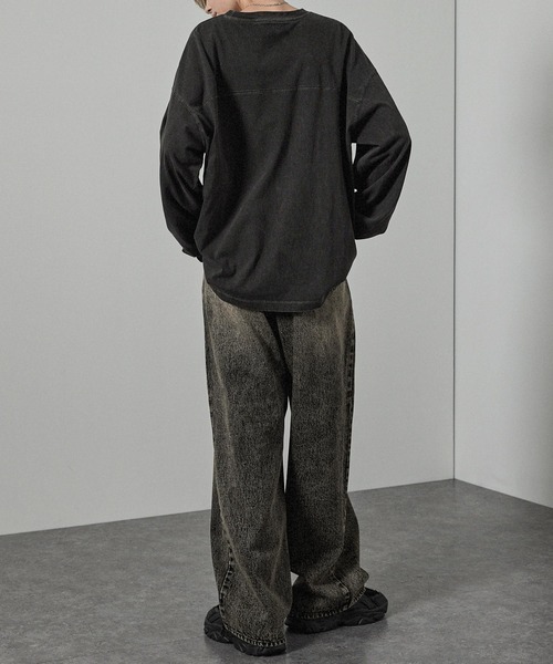 セール】【Alfred Alex】ケミカル ヴィンテージ メイク タック