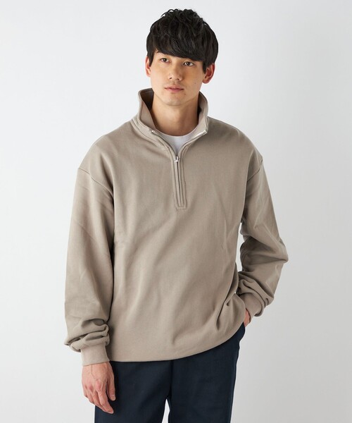 SHIPS any（シップス エニィ）の「SHIPS any: ハーフジップ スウェット