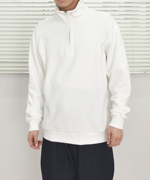 SHIPS any（シップス エニィ）の「SHIPS any: ハーフジップ スウェット