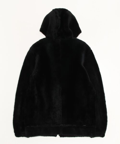 RAWLIFE(ロウライフ)の「EsTes/エステス/リバーシブルムートンジャケット(ムートンコート・メンズ・ブラック・46/48)」の3枚目の写真