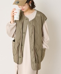 CIAOPANIC TYPY | 中綿キルトベストコード紐付き(ベスト)