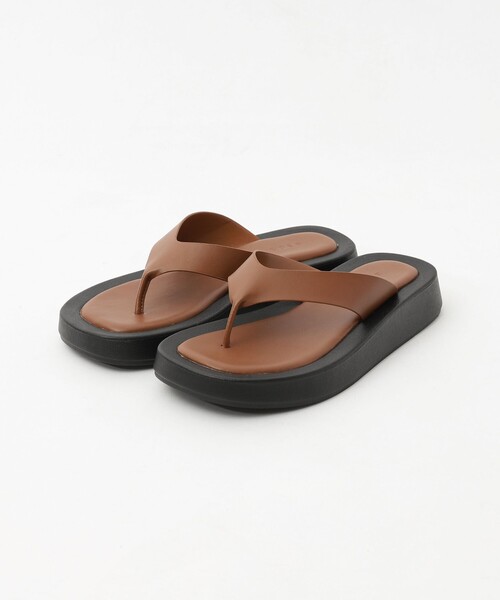 coen（コーエン）の「厚底トングサンダル（サンダル・レディース・ブラウン/ブラック・S/M/L）」の13枚目の写真