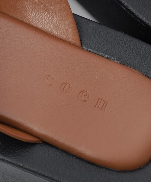 coen（コーエン）の「厚底トングサンダル（サンダル・レディース・ブラウン/ブラック・S/M/L）」の18枚目の写真