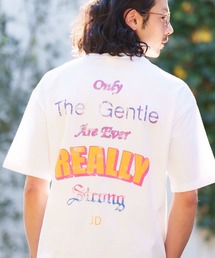 mt8297- ビッグシルエットプリントTシャツ(famous quoteバッグ)