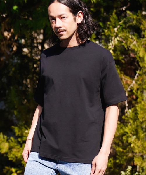 CAMBIO(カンビオ)の「mt8297- ビッグシルエットプリントTシャツ(famous quoteバッグ)(Tシャツ/カットソー・メンズ・ネイビー/ホワイト/ブラック・XL/M/S/L)」の21枚目の写真
