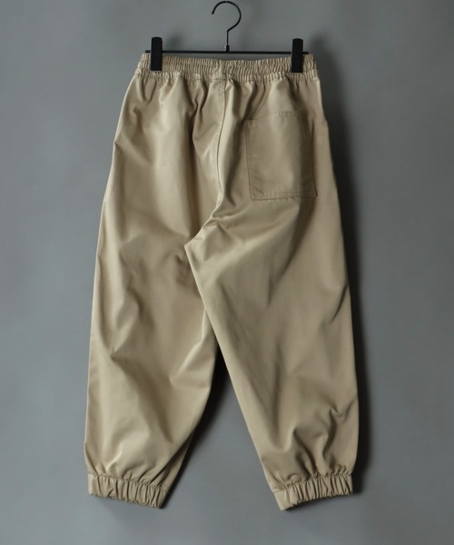 SITRY（シトリー）の「Relax easy cropped Jogger Pants/リラックス イージー クロップド ジョガーパンツ（その他パンツ・メンズ・ベージュ/チャコールグレー/カーキ/ブラック・M/L）」の17枚目の写真