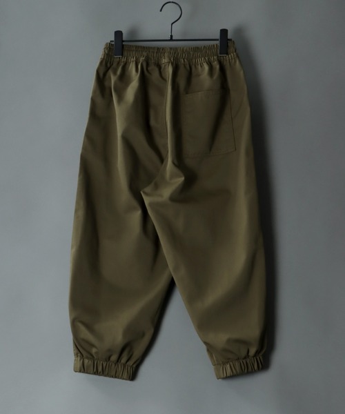 セール】Relax easy cropped Jogger Pants/リラックス イージー
