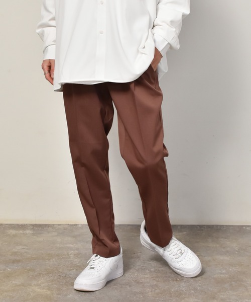 Starting Over（スターティングオーバー）の「TRルーズフィットアンクルパンツ（その他パンツ・メンズ・モカ/グリーン/カーキ/サックスブルー/ブラック/ベージュ・M/L/XL）」の3枚目の写真