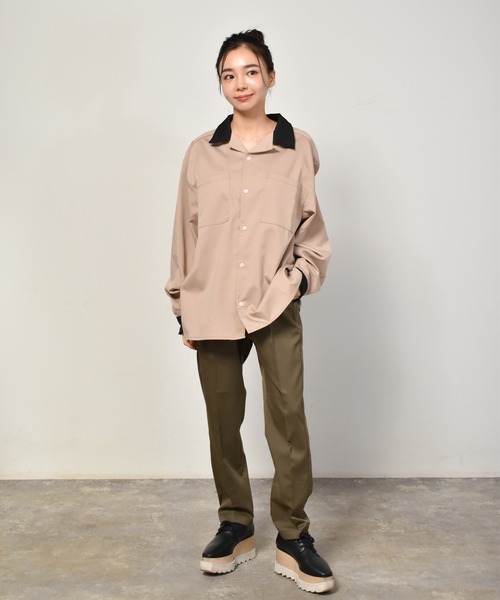 Starting Over（スターティングオーバー）の「TRルーズフィットアンクルパンツ（その他パンツ・メンズ・モカ/グリーン/カーキ/サックスブルー/ブラック/ベージュ・M/L/XL）」の19枚目の写真