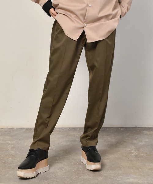 Starting Over（スターティングオーバー）の「TRルーズフィットアンクルパンツ（その他パンツ・メンズ・モカ/グリーン/カーキ/サックスブルー/ブラック/ベージュ・M/L/XL）」の16枚目の写真