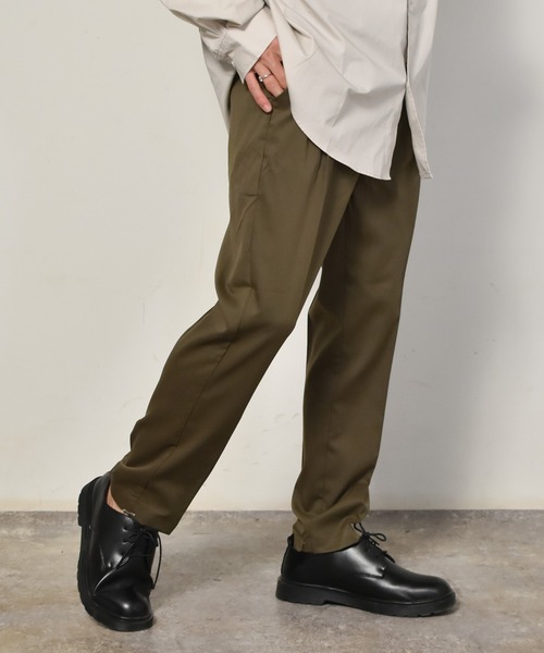 Starting Over（スターティングオーバー）の「TRルーズフィットアンクルパンツ（その他パンツ・メンズ・モカ/グリーン/カーキ/サックスブルー/ブラック/ベージュ・M/L/XL）」の21枚目の写真