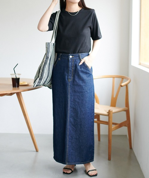 DISCOAT（ディスコート）の「USコットンクルーネックTシャツ（Tシャツ/カットソー・レディース・ブラック系その他/オフホワイト/ピンク/ブラウン/ライトグレー/ブラック・MEDIUM/LARGE）」の19枚目の写真