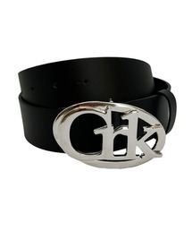 CRANK | A'GAM/9×.kom『CRANK/クランク』LOGO BUCKLE LEATHER BELT/ロゴベルト(ベルト)