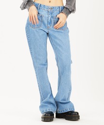 X-girl | 4 POCKETS FLARE PANTS(デニムパンツ)