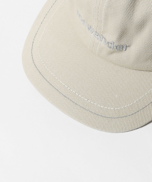 and wander（アンドワンダー）の「and wander/アンドワンダー cotton twill cap キャップ（キャップ・メンズ・ダークグリーン/ベージュ・FREE）」の5枚目の写真