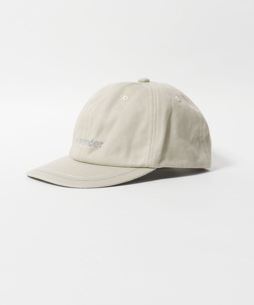 and wander（アンドワンダー）の「and wander/アンドワンダー cotton twill cap キャップ（キャップ・メンズ・ダークグリーン/ベージュ・FREE）」の13枚目の写真