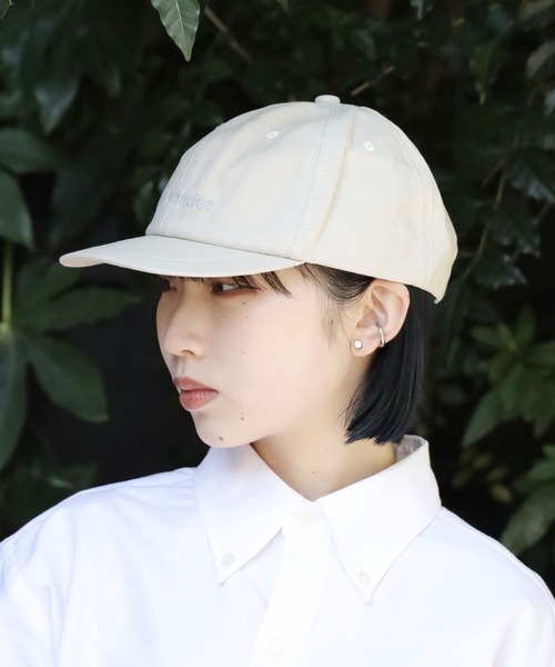 and wander（アンドワンダー）の「and wander/アンドワンダー cotton twill cap キャップ（キャップ・メンズ・ダークグリーン/ベージュ・FREE）」の14枚目の写真