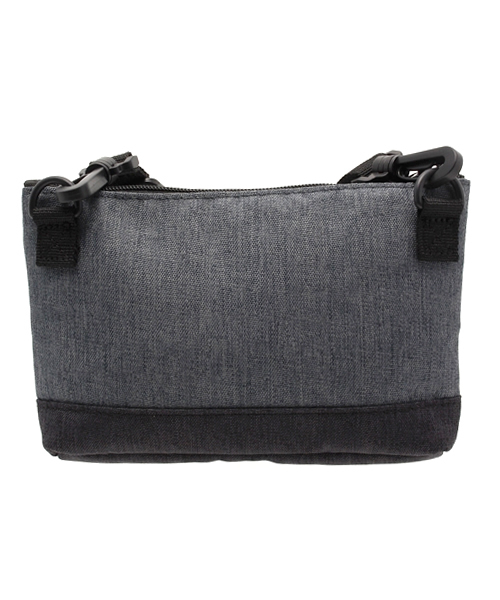 VENCEEXCHANGE（ヴァンスエクスチェンジ）の「YAKPAK ヤックパックミニポーチ          （ショルダーバッグ・メンズ・チャコールグレー/スカイブルー・FREE）」の4枚目の写真